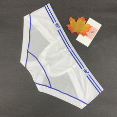 Men's Low Waist Breathable Ice Silk Sexy Fashion Stretch Briefs