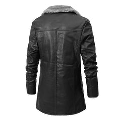 Men's Business Plush Lapel Jacket
