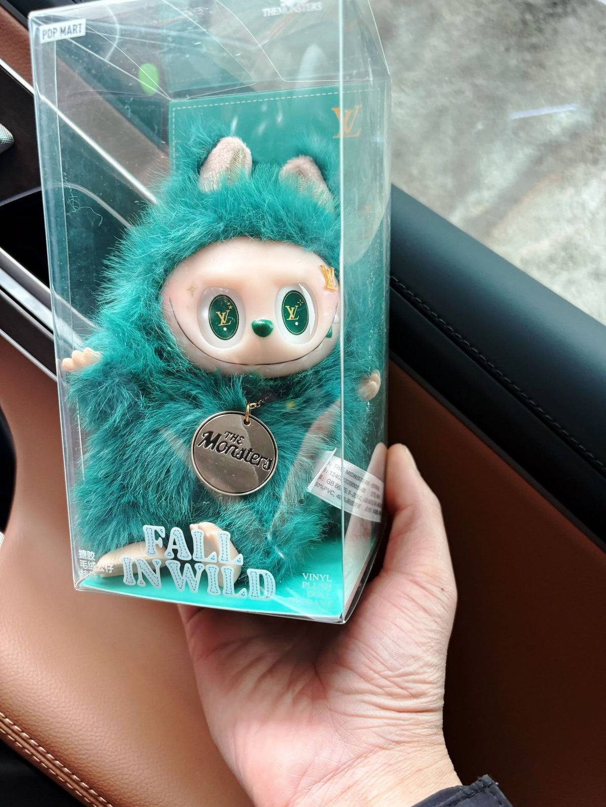 LV Limited Edition Labubu Pendant Vinyl Plush Doll