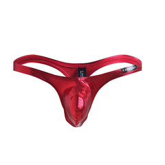 Men's Low Rise Sexy Patent Leather Thong