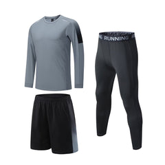 Men's Fitness Clothing Running Sports Breathable Quick-drying Suit