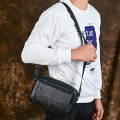 Men's New Fashion Multifunctional Cowhide Shoulder Bag