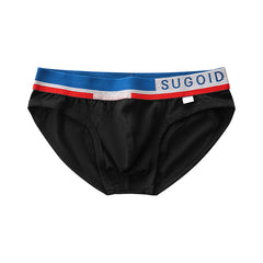 Men's Cotton Printed Comfortable Breathable Low Rise Briefs