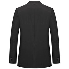 New men's fashionable solid color suit