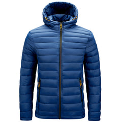 Men's New Winter Large Size Hooded Cotton Coat