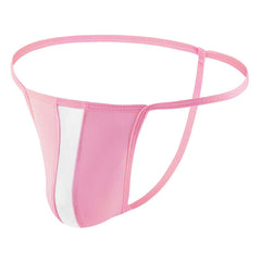 Men's Thin-strap Sexy Knitted Low-rise Thong