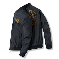 Embroidered trendy casual jacket
