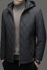 Men's Warm Hooded Cotton Jacket
