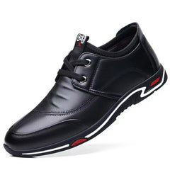 Neue lässige, atmungsaktive Lederschuhe