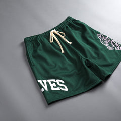 Men's New Fashion Beach Shorts Mesh Quick-drying Multi-color Sports Shorts