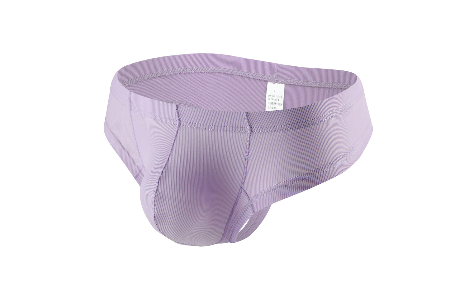 Ice silk  solid color breathable thong