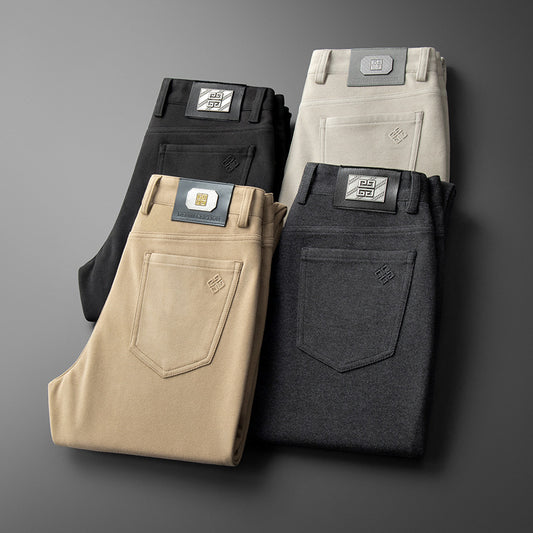 Men's High-end Woolen Business Casual Pants