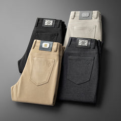 Men's High-end Woolen Business Casual Pants