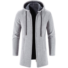 Men's Plush All-match Chenille Knitted Sweater Jacket