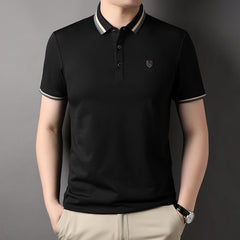 Men's Summer Thin Lapel Polo Shirt