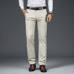 Men's Straight Stretch Loose Casual Pants