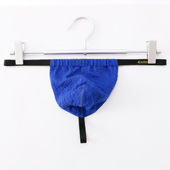 Men's Low-Rise Thin Strap Knit Sexy Splicing Breathable Thong