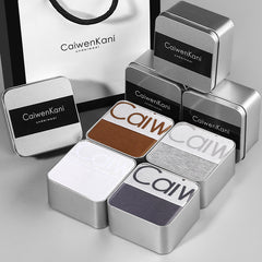 Men's Plus Size Cotton Graphene Antibacterial Boxers