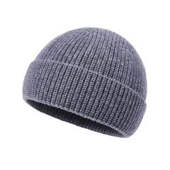 Men's Pure Wool Warm Beanie