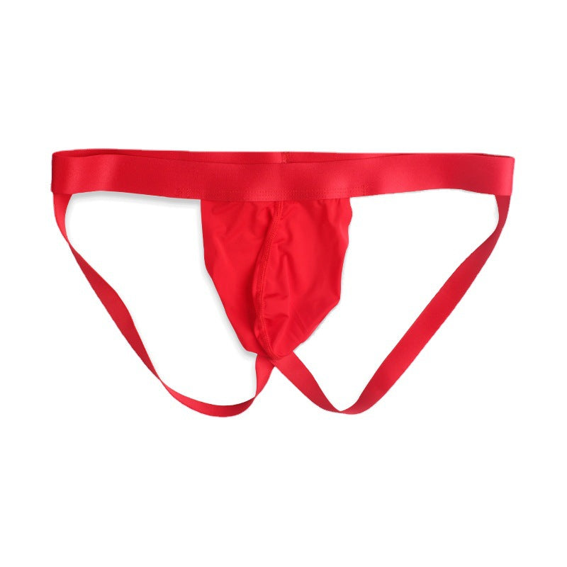 Men's Sexy Ice Silk Comfort Thong