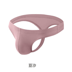 Men's Transparent Ice Silk Soft Skin-friendly Thong
