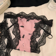 Leopard Lace Sexy Briefs