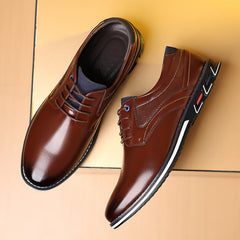 Men's Plus Size Business Casual Leather Shoes