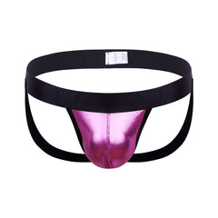 Men's Shiny Sexy Low Waist Thong