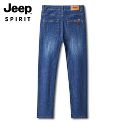New fashion trendy mid-rise straight jeans