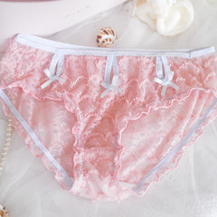 New Lace Mesh Comfortable and Skin-friendly Briefs