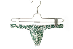 Sexy Leopard Mesh Thong