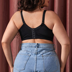 Thin full cup sexy plus size bra