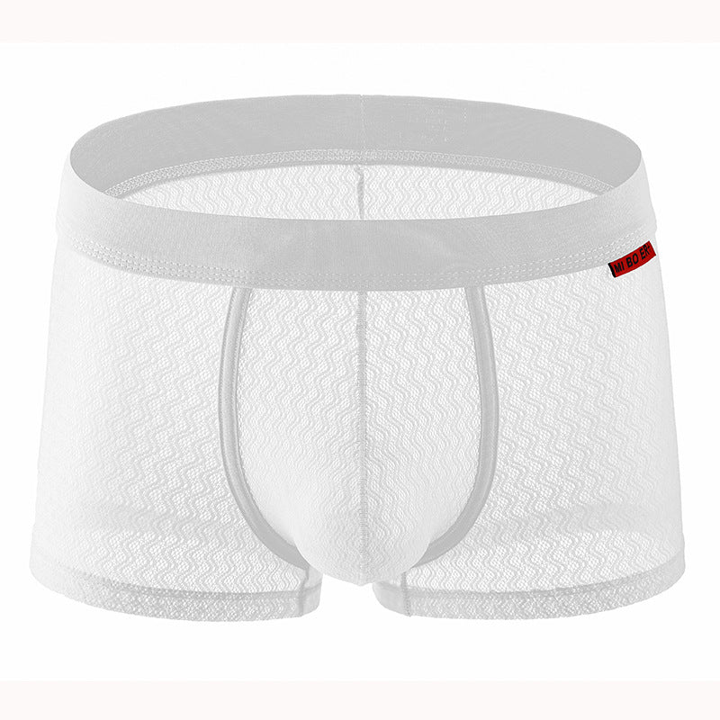 Men's Fashion Mesh Breathable Boxer Briefs