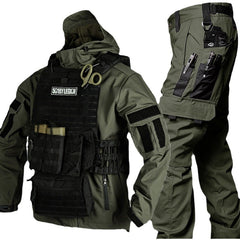 Windproof and waterproof hooded jacket