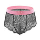 Men's Sexy Lace Boxers