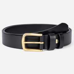 Men's Cowhide Copper Buckle Casual Belt