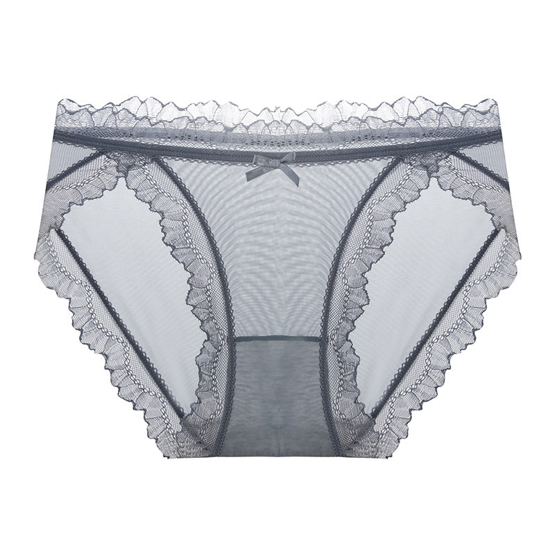 Mesh Sexy Lace Transparent Briefs