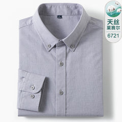 Men's High-end Business Casual Cotton Plaid Shirt