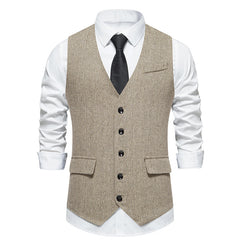 2023 Men's Slim Business Vest