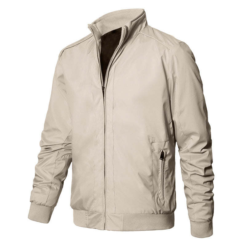 Men's Stand Collar Padded Casual Jacket