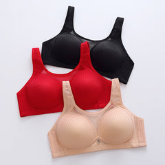 Plus Size Thin Push Up Wireless Bra