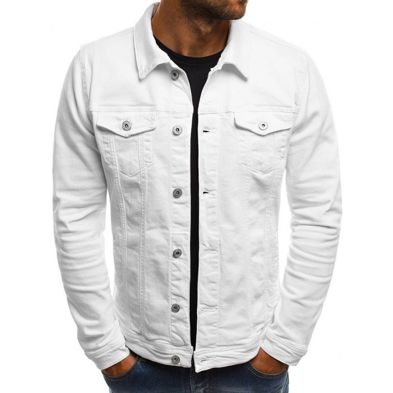 Men's Slim Workwear Denim Jacket