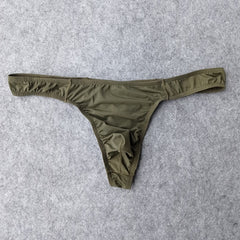 Low Waist Sexy Transparent Ice Silk Thong