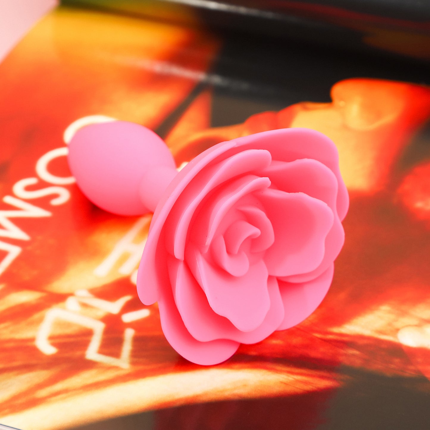 Rose Silicone Anal Plug