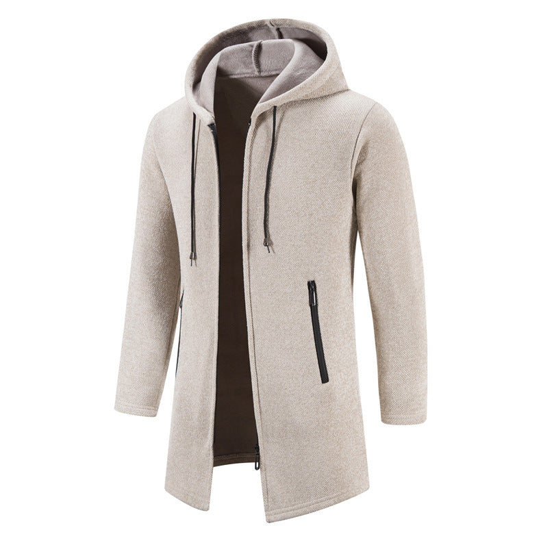 2023 New Winter Fleece Knitted Jacket