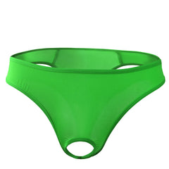 Men's Transparent Ice Silk Thong