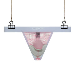 Men's Mesh See-through Sexy Thong
