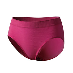 [ 5PCS ] Cotton Large Size Seamless Sexy Solid Color Panties