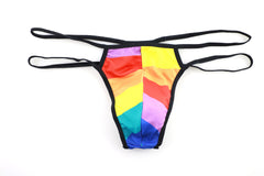 Men's Low-rise Printed Sexy Thong