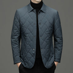 Men's Mulberry Silk Large Size Business Casual Jacket